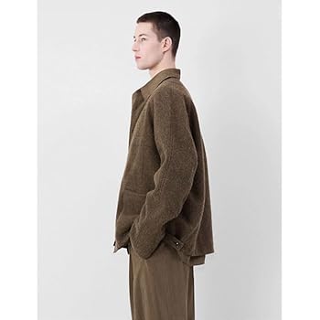 Amazon | [Lemaire] ルメール アルパカウール ノーカラー